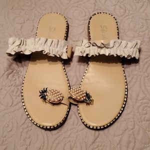 Pineapple sandals